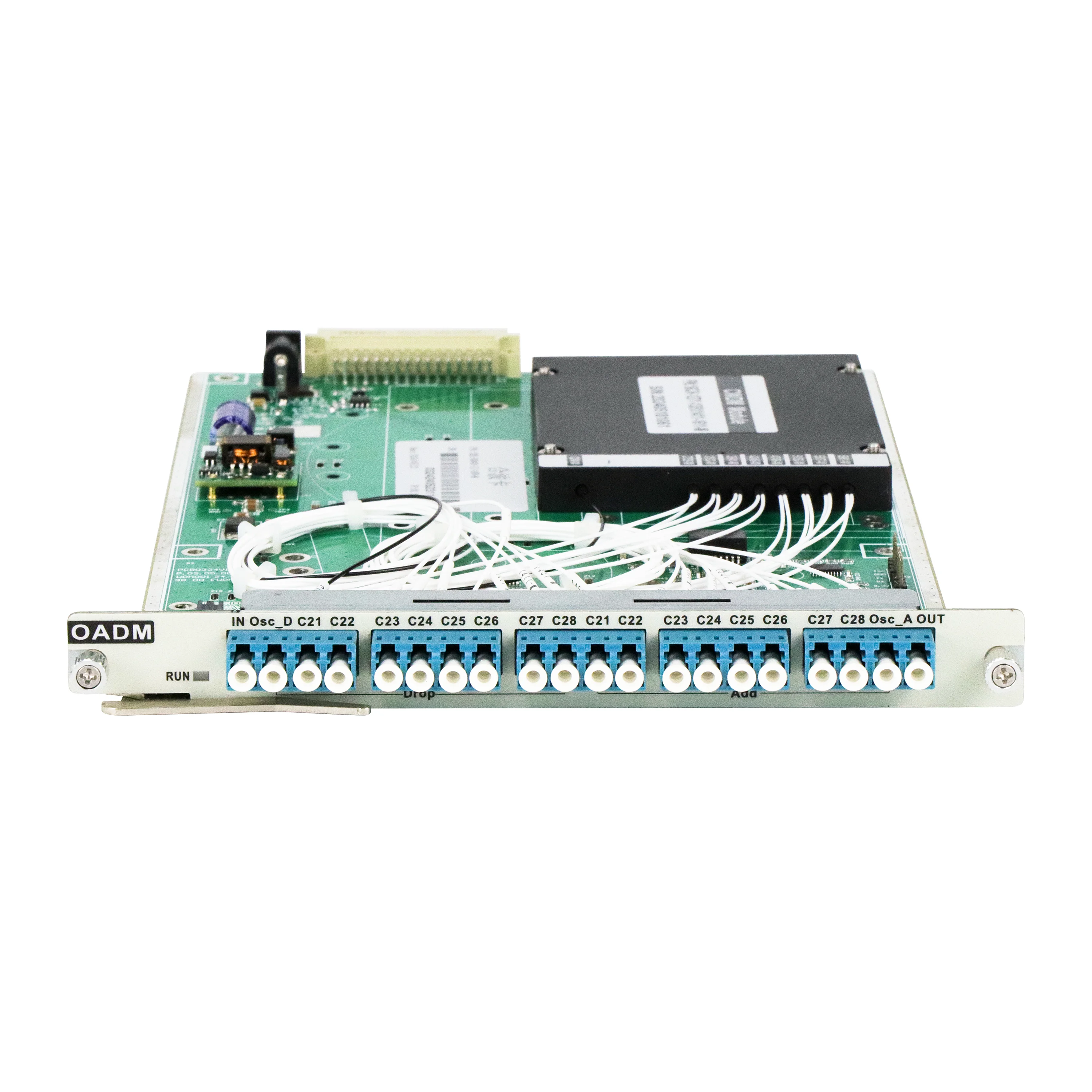 CWDM DWDM optical add-drop multiplexer OADM card
CWDM DWDM optical add-drop multiplexer OADM card