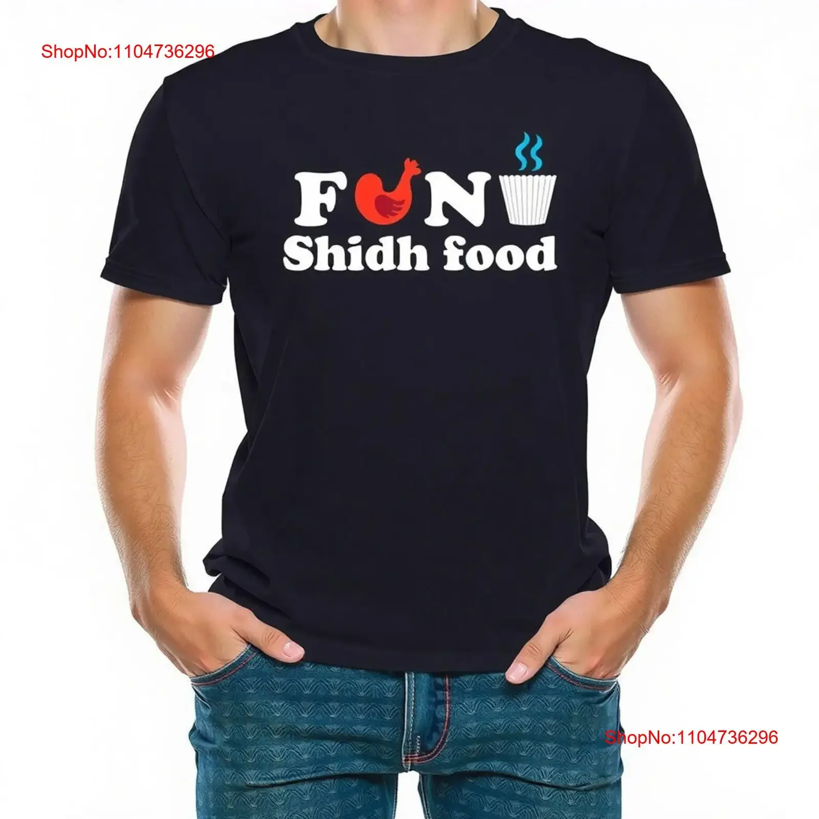 Стильная черная футболка с дизайном FUN Shidh, идеально подходит для влюбленных, винтажная стираная уличная одежда, дышащая, мягкая, удобная унисекс
Стильная черная футболка с дизайном FUN Shidh, идеально подходит для влюбленных, винтажная стираная уличная одежда, дышащая, мягкая, удобная унисекс