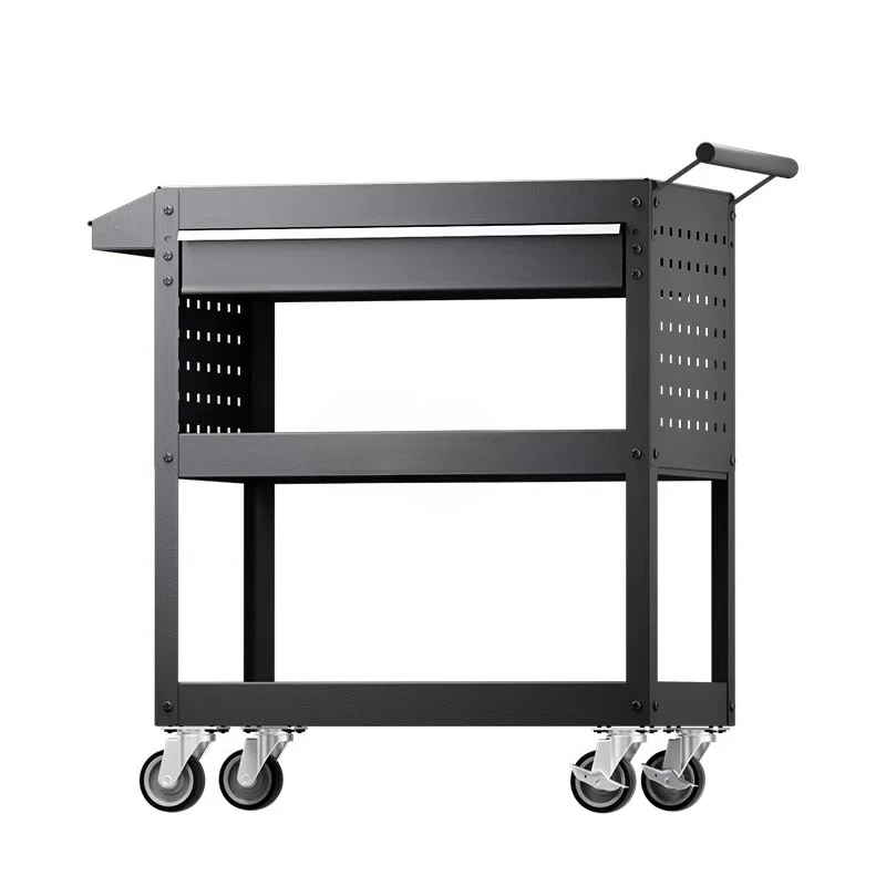 Многофункциональная тележка для обслуживания, мобильная инструментальная тележка для мастерской, передвижная тележка
Многофункциональная тележка для обслуживания, мобильная инструментальная тележка для мастерской, передвижная тележка