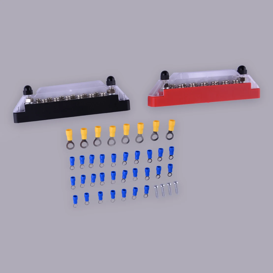 14 Way Car Boat Marine Power Distribution Terminal Block Bus Bar 150A Red & Black
14 Way Car Boat Marine Power Distribution Terminal Block Bus Bar 150A Red & Black