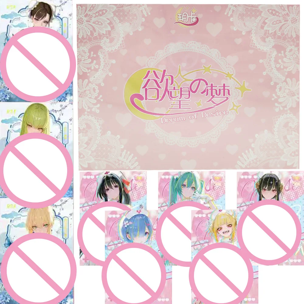 Dream of Desir Collection Cards Gorgeous Starry Sky Theme Goddess Temptation Exquisite Character TCG Game Anime Cards Fans Gifts
Dream of Desir Collection Cards Gorgeous Starry Sky Theme Goddess Temptation Exquisite Character TCG Game Anime Cards Fans Gifts