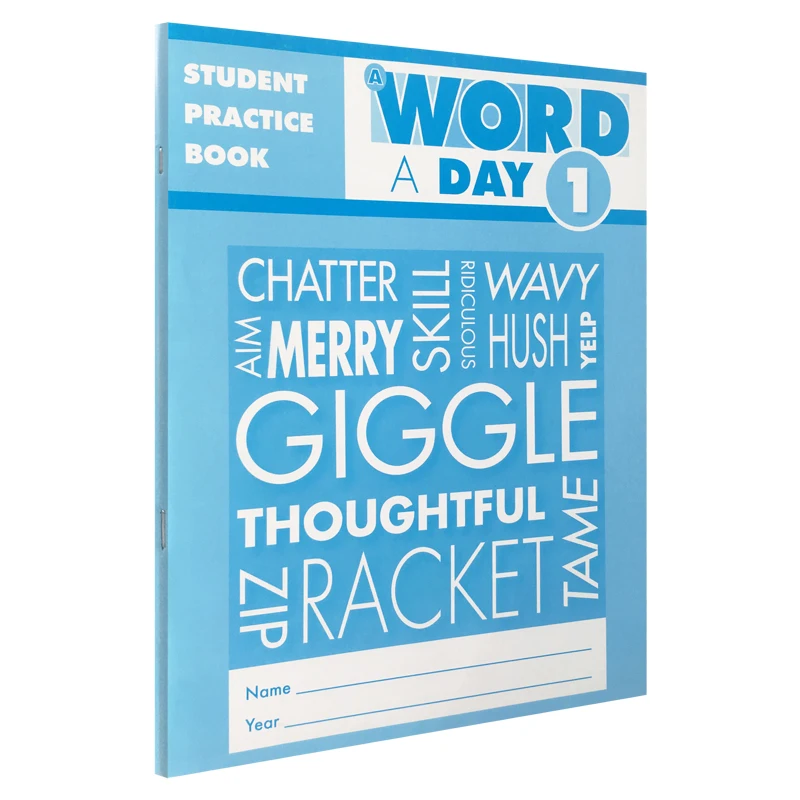Evan-Moor A Word a Day, Grade 1 SE Workbook,aged 5 6 7 8, English book 9781596734135
Evan-Moor A Word a Day, Grade 1 SE Workbook,aged 5 6 7 8, English book 9781596734135