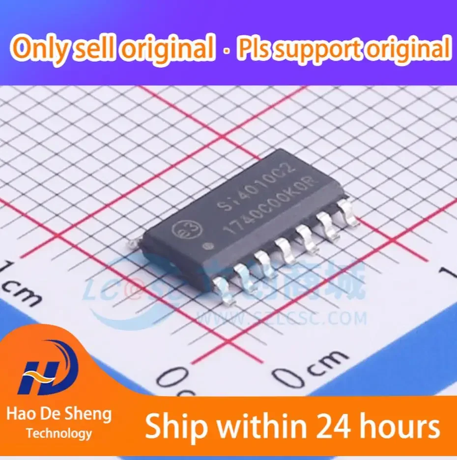 10PCS/LOT SI4010-C2-GSR SI4010-C2 SOP14 New Original In Stock
10PCS/LOT SI4010-C2-GSR SI4010-C2 SOP14 New Original In Stock