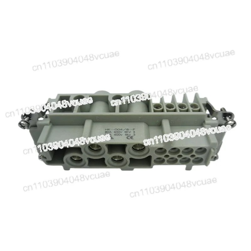 For Rectangular Heavy-duty Connector 4+8 12-pin Aviation Plug HK-004/8-012M/F 4-pin 80A+8-pin 16A
For Rectangular Heavy-duty Connector 4+8 12-pin Aviation Plug HK-004/8-012M/F 4-pin 80A+8-pin 16A