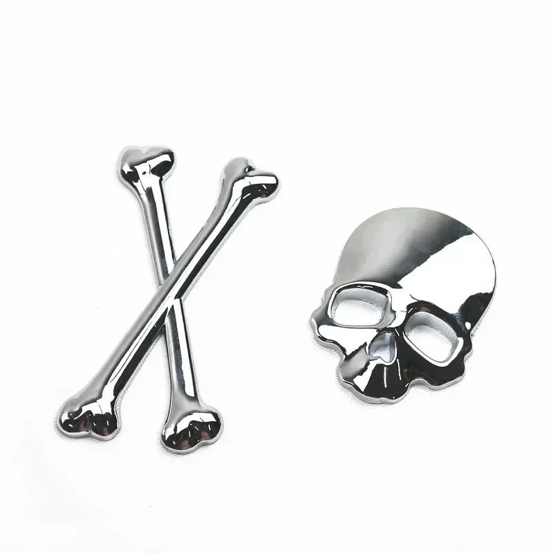 Chrome Crossbone Skull Metal Logo Emblem Badge Decal Tank Sticker Motorbike Car
Chrome Crossbone Skull Metal Logo Emblem Badge Decal Tank Sticker Motorbike Car