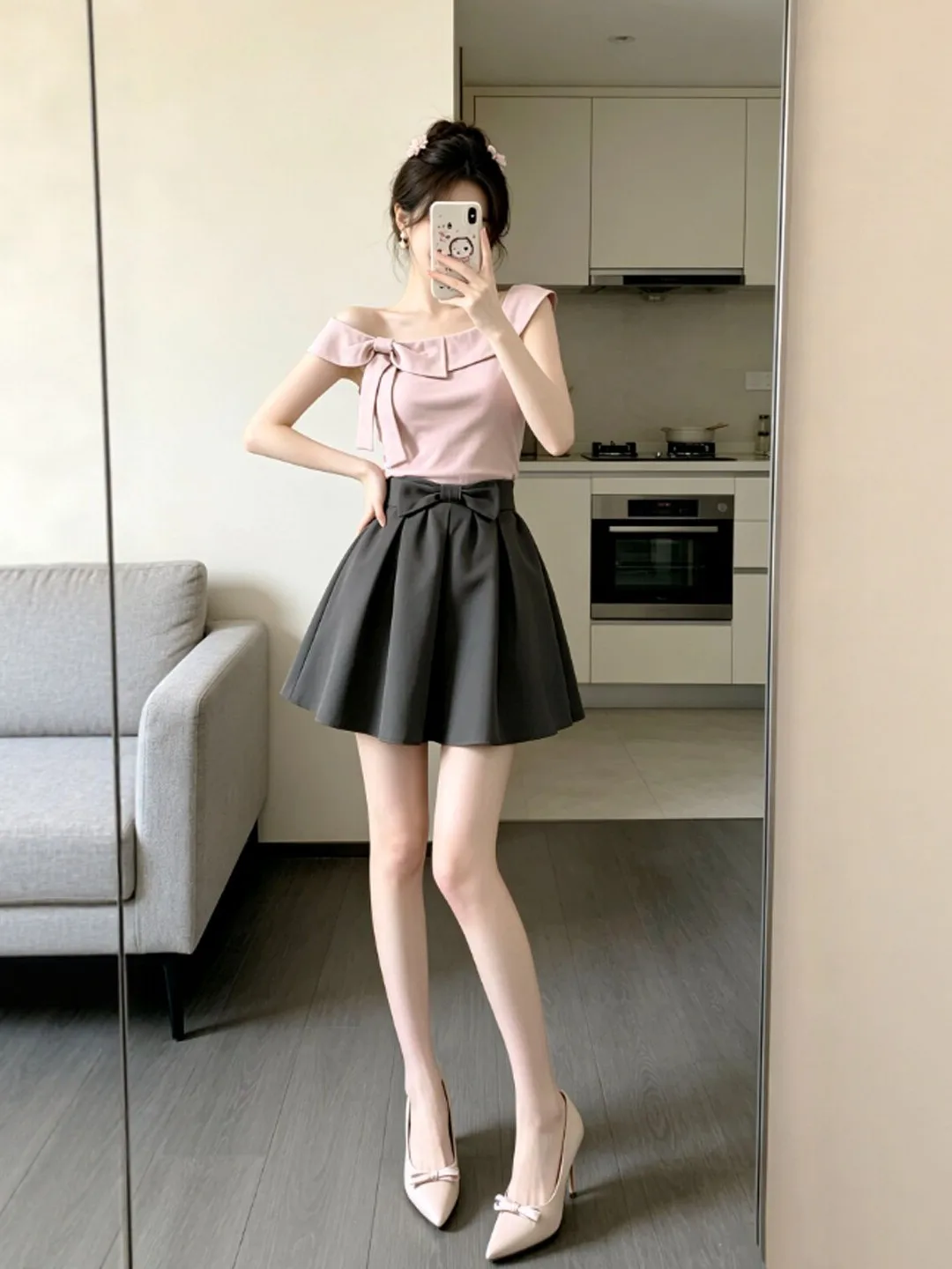 Gentle Wind Unique Beautiful Slope Shoulder Top Half Skirt Two Piece Set Anti Aging Whole Set Summer 2026 Fashion Set
Gentle Wind Unique Beautiful Slope Shoulder Top Half Skirt Two Piece Set Anti Aging Whole Set Summer 2026 Fashion Set