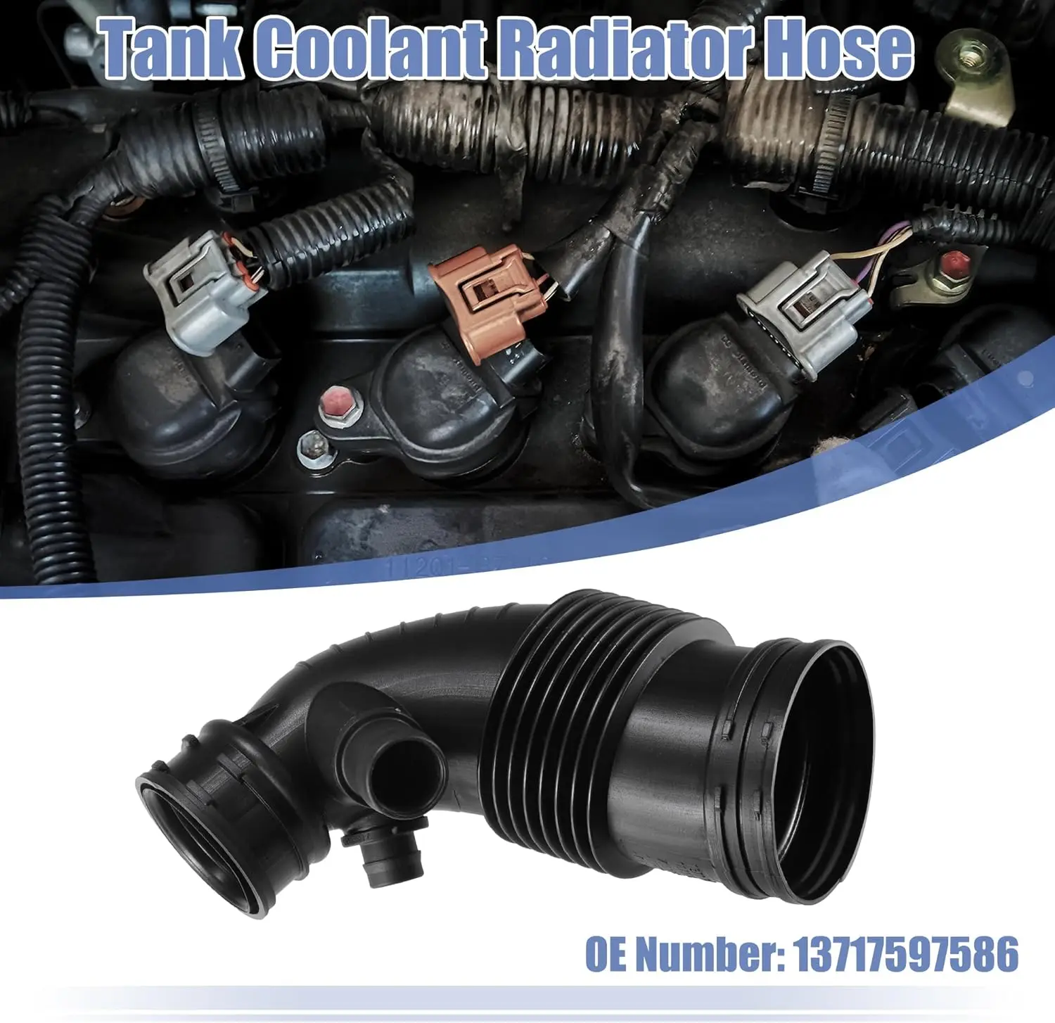 13717597586 Air Intake Tube Air Duct Filtered Tube Hose For BMW 1 Series F20 F21 114i 116i 118i 2011-2016 / 3 Series F30 F31 F35
13717597586 Air Intake Tube Air Duct Filtered Tube Hose For BMW 1 Series F20 F21 114i 116i 118i 2011-2016 / 3 Series F30 F31 F35