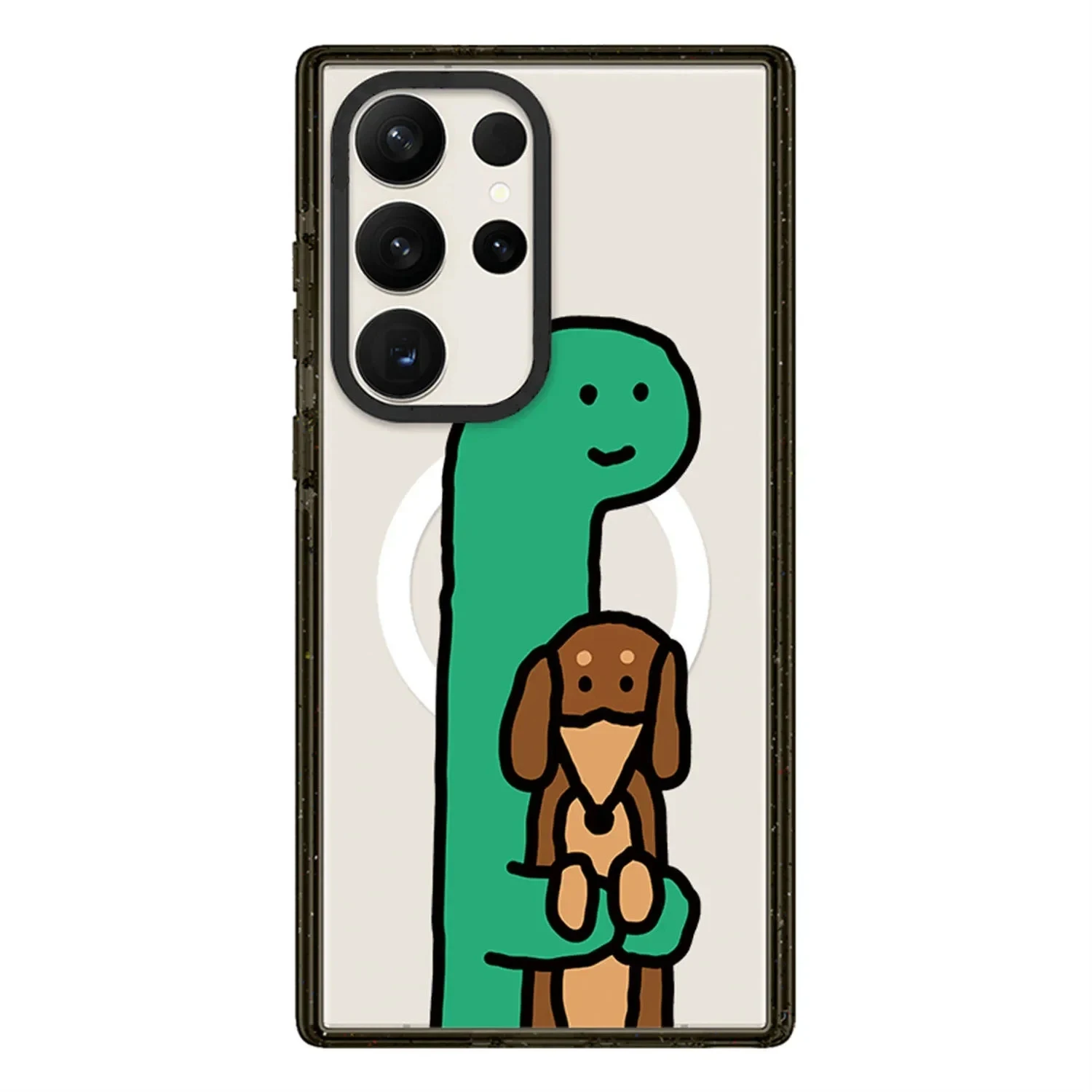 Dinosaur MagSafe Acrylic Black Border Case for Samsung Galaxy S22 Ultra S23 Ultra S24 Ultra Cover Protective Shell
Dinosaur MagSafe Acrylic Black Border Case for Samsung Galaxy S22 Ultra S23 Ultra S24 Ultra Cover Protective Shell