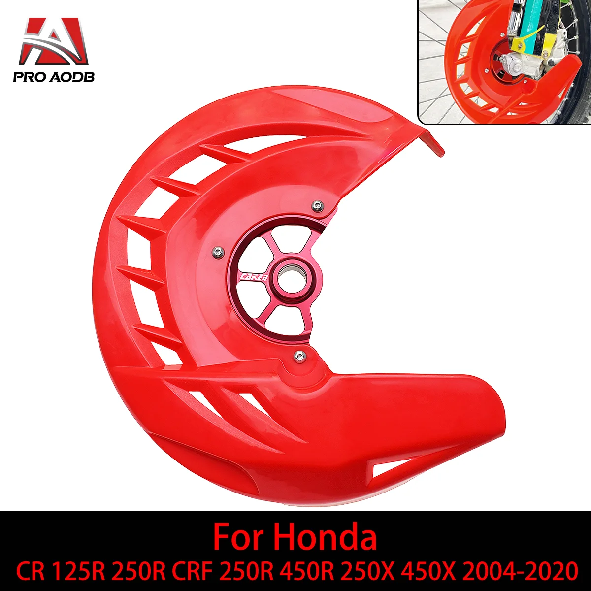 Motorcycle Front Brake Disc Rotor Protector Cover Guard For Honda CR 125R 250R CRF 250R 450R 250RX 450RX 250X 450X 2004-2020 Etc
Motorcycle Front Brake Disc Rotor Protector Cover Guard For Honda CR 125R 250R CRF 250R 450R 250RX 450RX 250X 450X 2004-2020 Etc