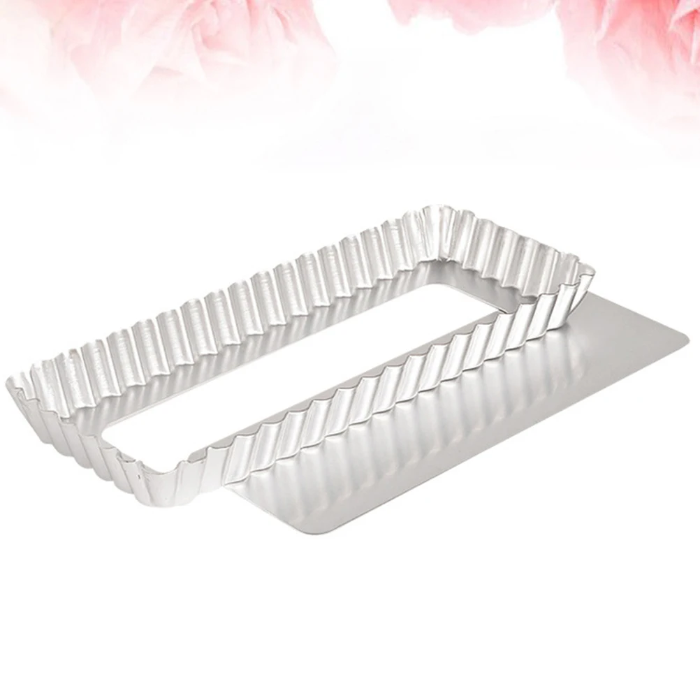 Rectangle Pie Pan Baking Mold Aluminum Alloy Non Stick Coating Easy Clean Bread Cake Homemade Bakeware Supplies 
Rectangle Pie Pan Baking Mold Aluminum Alloy Non Stick Coating Easy Clean Bread Cake Homemade Bakeware Supplies