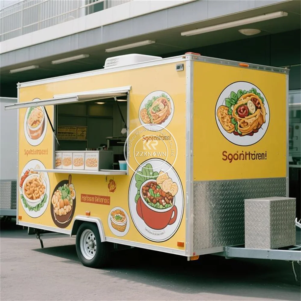 Commercial Concession Street Food Cart Mobile Coffee Fast Food Trailer Fully Equipped Street Food Truck For Sale
Commercial Concession Street Food Cart Mobile Coffee Fast Food Trailer Fully Equipped Street Food Truck For Sale