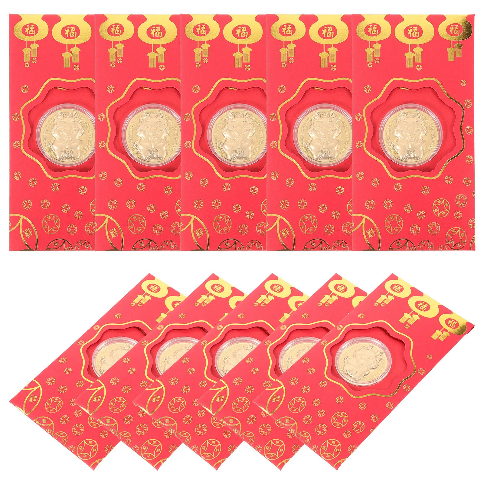 10Pcs 2024 Dragon Year Red Envelopes Chinese Style Spring Festival Paper Money Packs Lucky Money Bags Red Envelope
10Pcs 2024 Dragon Year Red Envelopes Chinese Style Spring Festival Paper Money Packs Lucky Money Bags Red Envelope