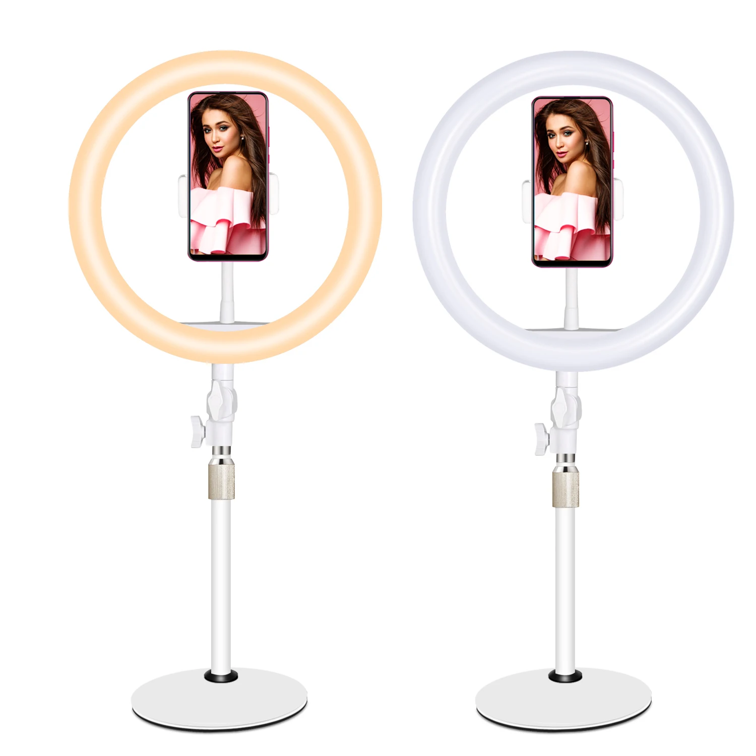 Wholesale portable new 26 inch led fill lamp mobile phone stand clip selfie ring light for video youtube
Wholesale portable new 26 inch led fill lamp mobile phone stand clip selfie ring light for video youtube