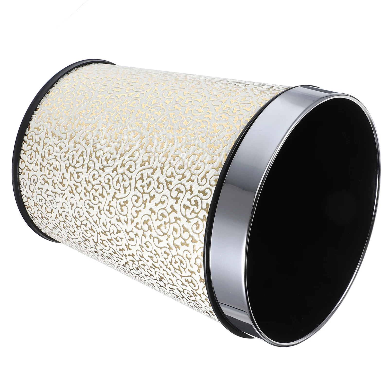 Retro Chinese Trash Can 5L Red Alligator Pattern Stainless Steel Ring Lidless Hotel Room Waste Bin Bathroom Bedroom Office
Retro Chinese Trash Can 5L Red Alligator Pattern Stainless Steel Ring Lidless Hotel Room Waste Bin Bathroom Bedroom Office