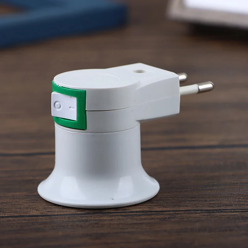 E27 LED Light Lamp Bulbs Socket Base Holder EU/US Plug Adapter ON/OFF Switch Lights Base For Led Light Bulb
E27 LED Light Lamp Bulbs Socket Base Holder EU/US Plug Adapter ON/OFF Switch Lights Base For Led Light Bulb