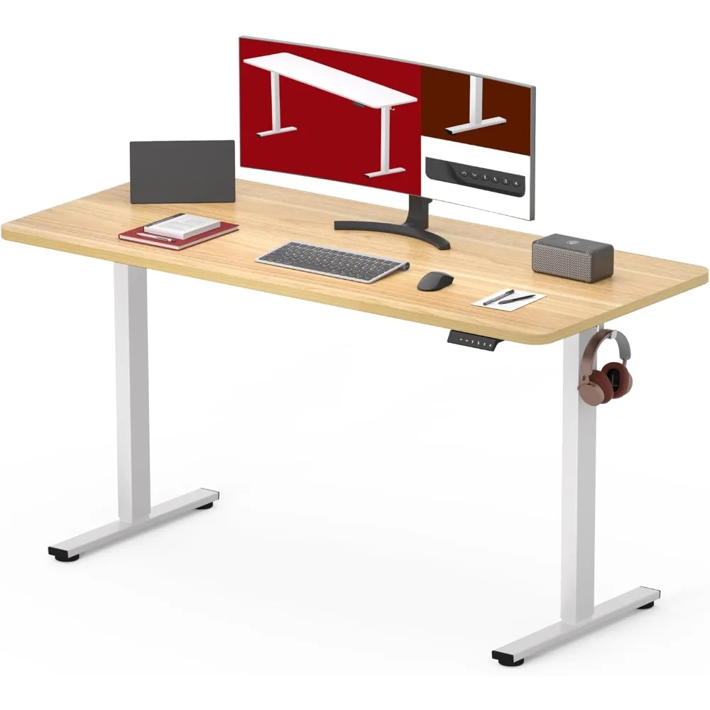 Electric Standing Desk 48 x 24 Inches Whole-Piece Desktop Height Adjustable Stand Up Desk w/6-Button Controller Ergonomic Compu
Electric Standing Desk 48 x 24 Inches Whole-Piece Desktop Height Adjustable Stand Up Desk w/6-Button Controller Ergonomic Compu