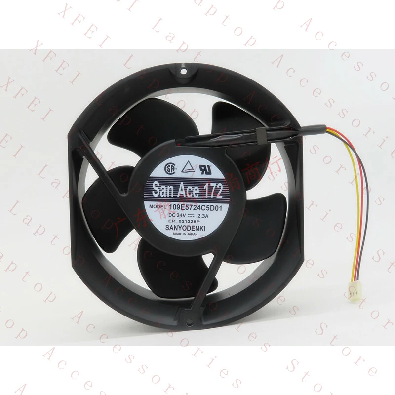 D 1pcs FOR SanAce172 109E5724C5D01 24V 2.3A 17251 17CM cooling fan
D 1pcs FOR SanAce172 109E5724C5D01 24V 2.3A 17251 17CM cooling fan