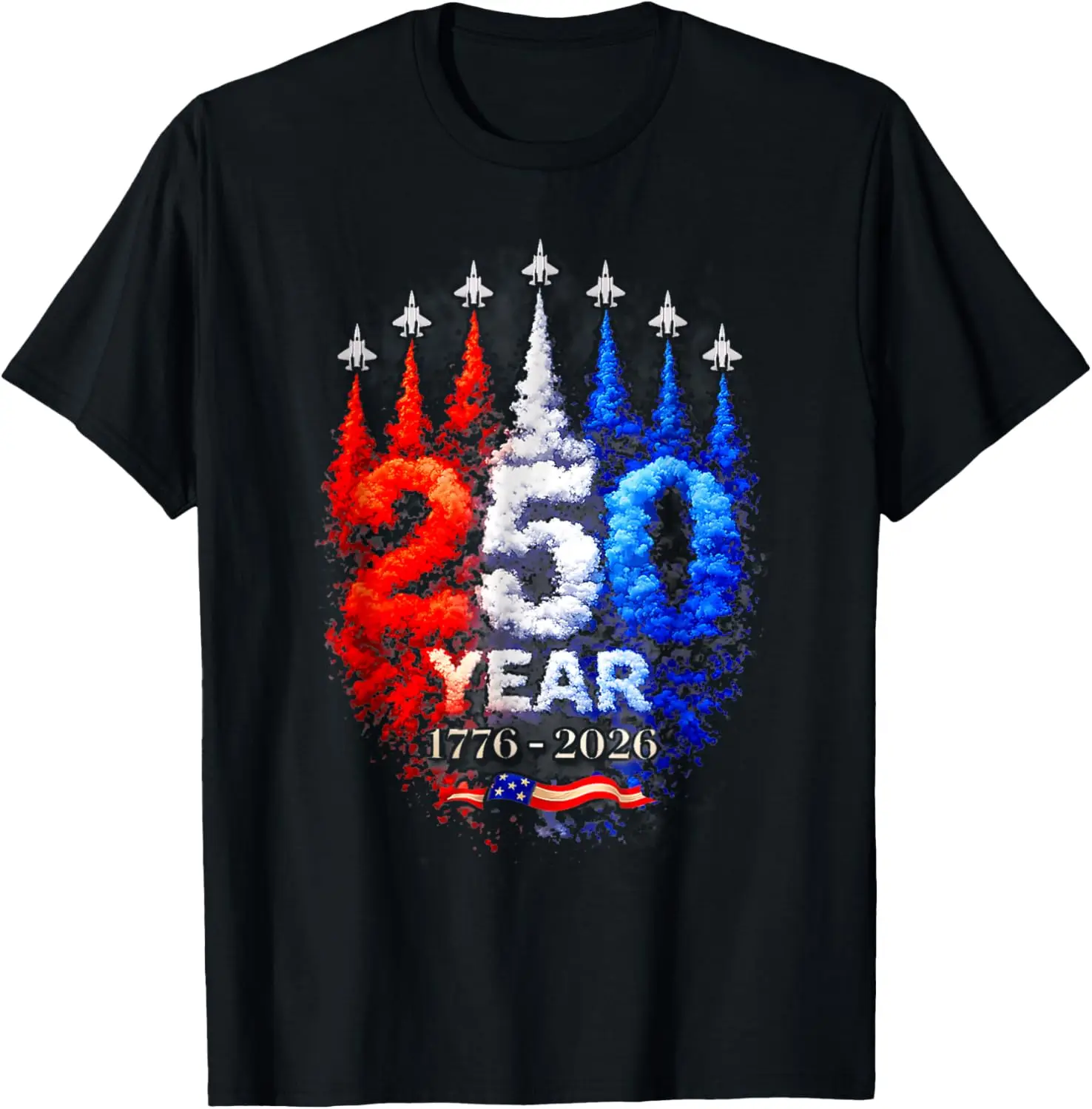 250 Years American 1776 2026 250th USA Patriotic 4th of July T-Shirt
250 Years American 1776 2026 250th USA Patriotic 4th of July T-Shirt