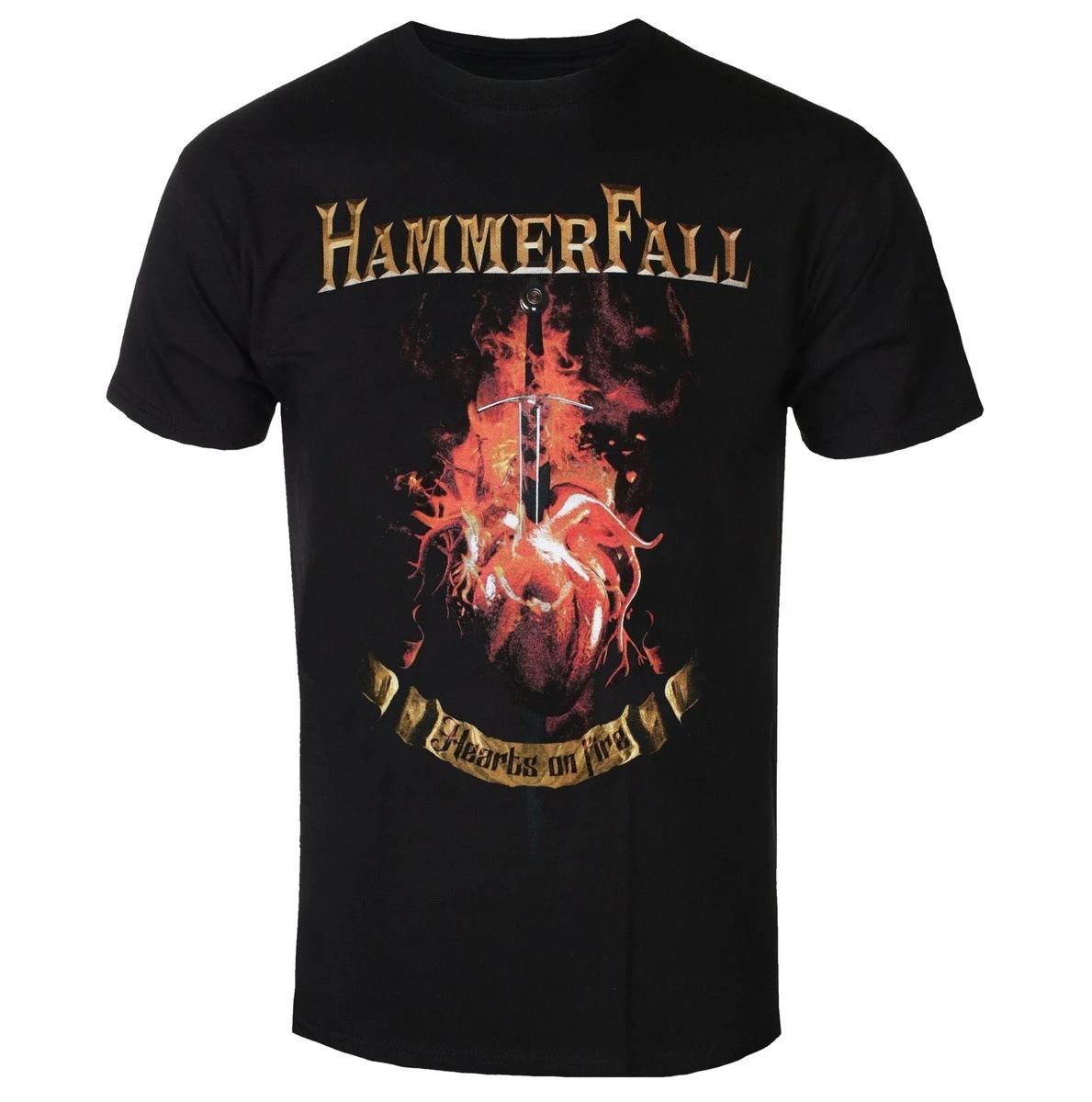 Hammerfall Hearts on Fire Одежда с рисунком группы и принтом Летние элитные брендовые хлопковые мужские и женские футболки с короткими рукавами
Hammerfall Hearts on Fire Одежда с рисунком группы и принтом Летние элитные брендовые хлопковые мужские и женские футболки с короткими рукавами