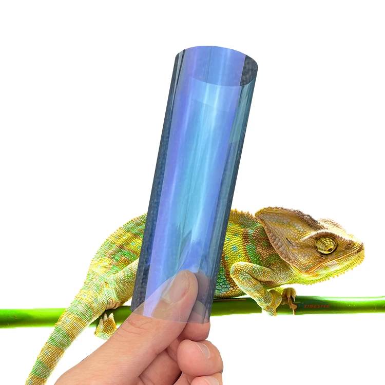 Xingster 1.52*30M Purple Car Window Film Roll Chameleon Headlight Tint Films Changing Colors Window Glass of Vehicle Window
Xingster 1.52*30M Purple Car Window Film Roll Chameleon Headlight Tint Films Changing Colors Window Glass of Vehicle Window