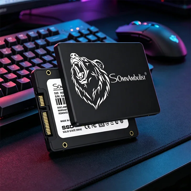 SomnAmbulist SSD Solid-state Drive 2.5 Inch SATA 3.0 Desktop 256GB Laptop 2TB Computer Hard Drive 1TB 128GB
SomnAmbulist SSD Solid-state Drive 2.5 Inch SATA 3.0 Desktop 256GB Laptop 2TB Computer Hard Drive 1TB 128GB