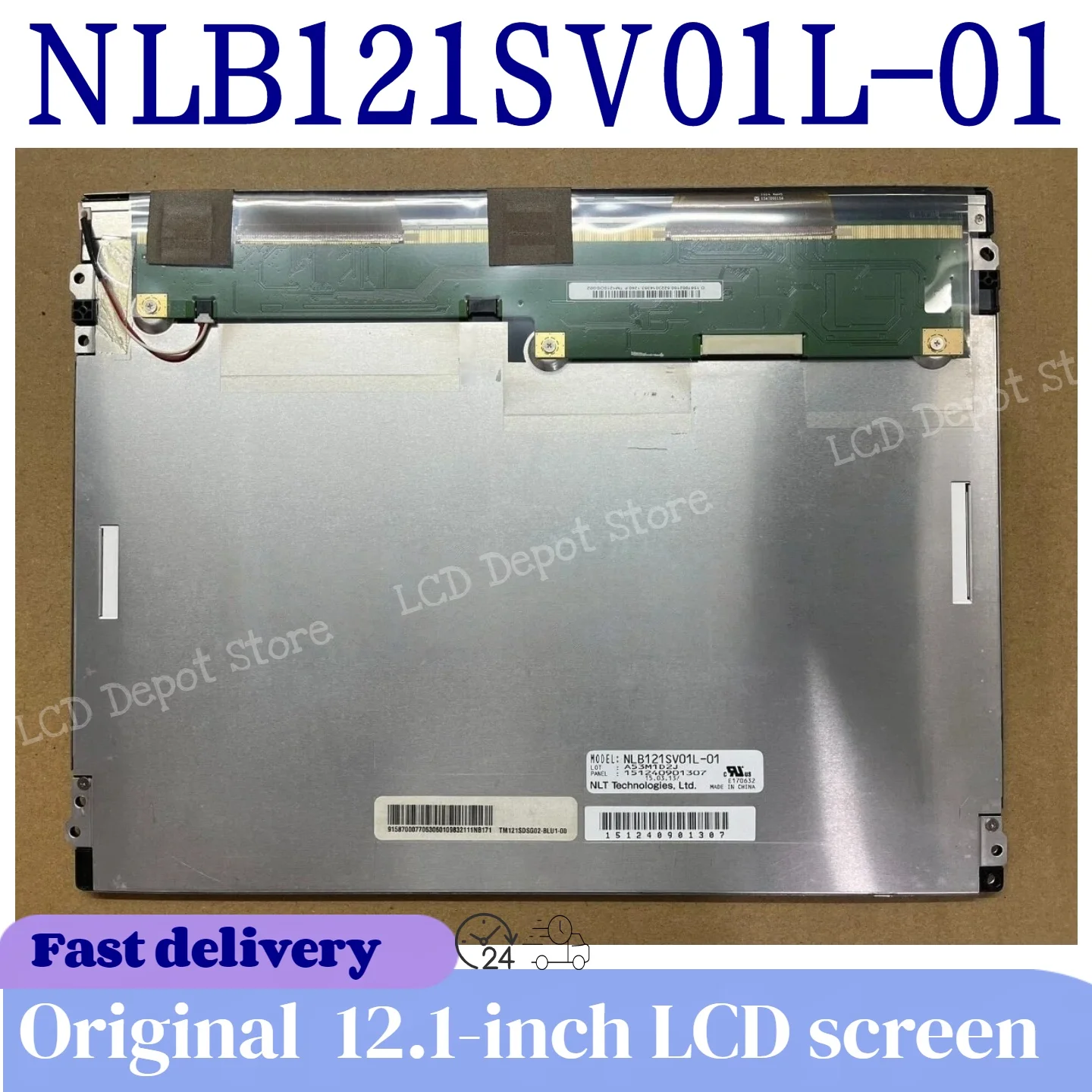 Original 12.1-inch NLB121SV01L-01 LCD screen
Original 12.1-inch NLB121SV01L-01 LCD screen