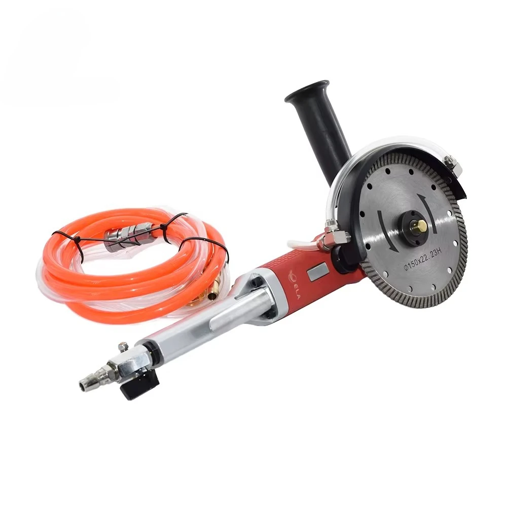 6 Inch Pneumatic Angle Grinder Wet Cutting with Diamond Saw Blade Cutting Disc OEM Customized
6 Inch Pneumatic Angle Grinder Wet Cutting with Diamond Saw Blade Cutting Disc OEM Customized