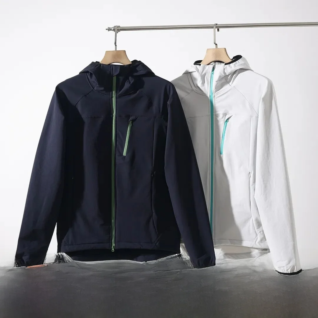 Outdoor ex Softell Jaet 3D Tailoring Hooded Sports Versatile Waterproof Nylon Polyester Zipper Closure Casual Coat
Outdoor ex Softell Jaet 3D Tailoring Hooded Sports Versatile Waterproof Nylon Polyester Zipper Closure Casual Coat
