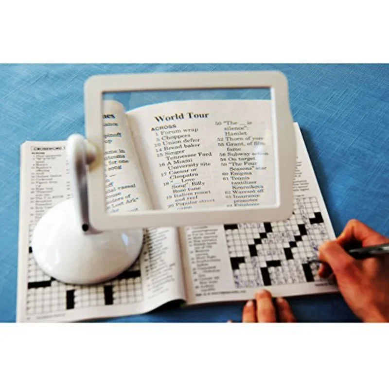 3X Table Stand Phone Screen Magnifier Helping Hand Soldering Magnifying Glasses with LED Lights Loupe Solder Clamp Tools
3X Table Stand Phone Screen Magnifier Helping Hand Soldering Magnifying Glasses with LED Lights Loupe Solder Clamp Tools
