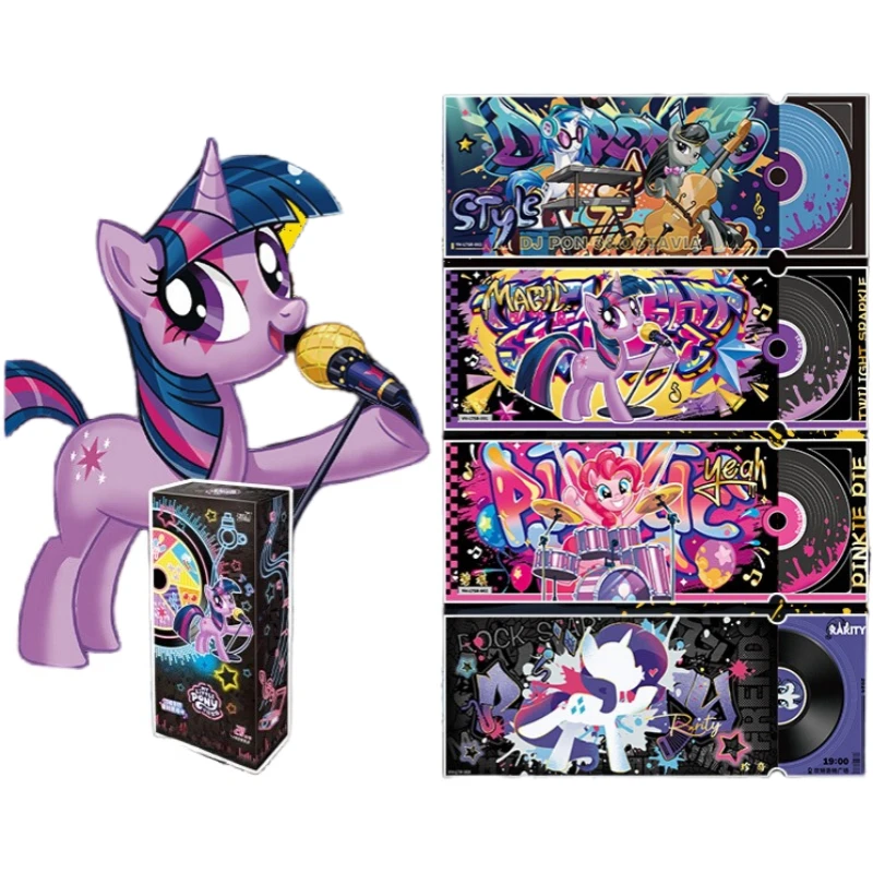 Kayou Original My Little Pony Laser Ticket Stub Cards - Shining Notes Full Box Official Genuine Peripheral Collectible Cards
Kayou Original My Little Pony Laser Ticket Stub Cards - Shining Notes Full Box Official Genuine Peripheral Collectible Cards