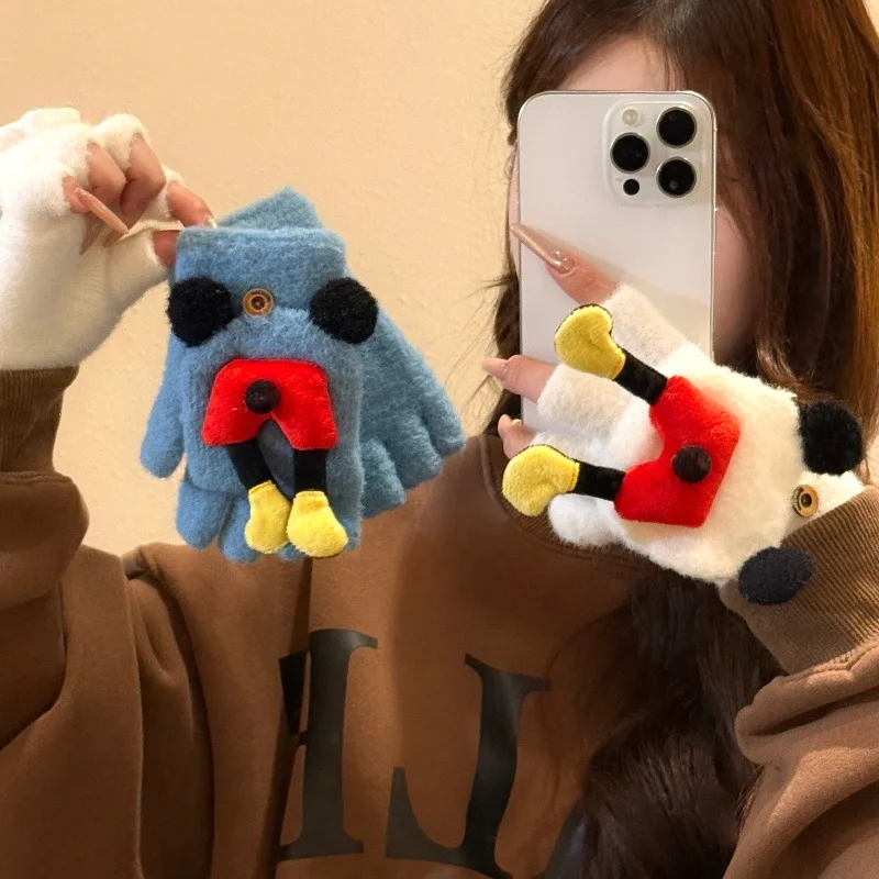 Disney Minnie Mouse Gloves Girls Boys Kawaii Anime Winter Warm Thickened Mittens Student Cycling Outdoors Knit Gloves Xmas Gift
Disney Minnie Mouse Gloves Girls Boys Kawaii Anime Winter Warm Thickened Mittens Student Cycling Outdoors Knit Gloves Xmas Gift