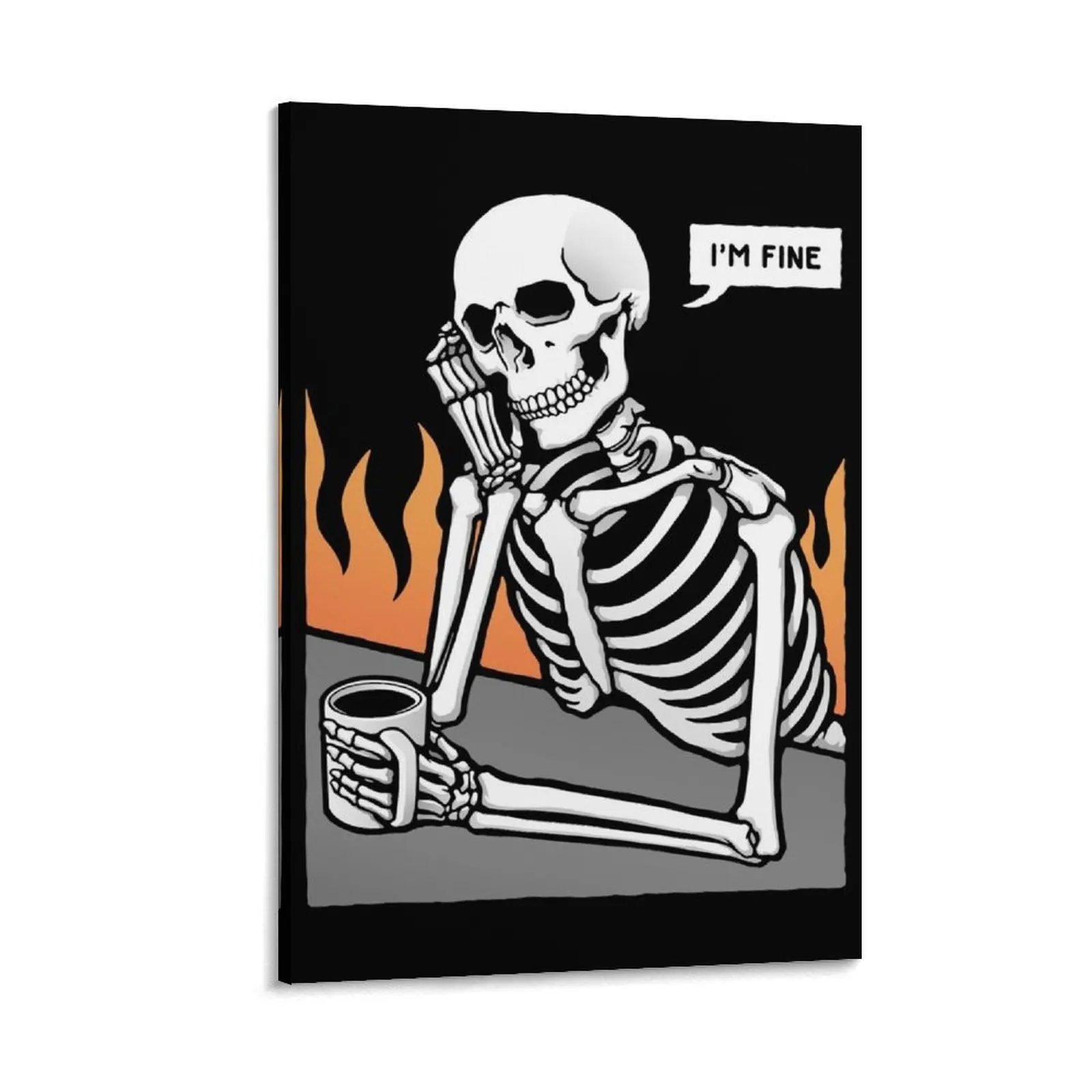 I'm Fine Canvas Painting home decorations and organization posters home and decoration
I'm Fine Canvas Painting home decorations and organization posters home and decoration