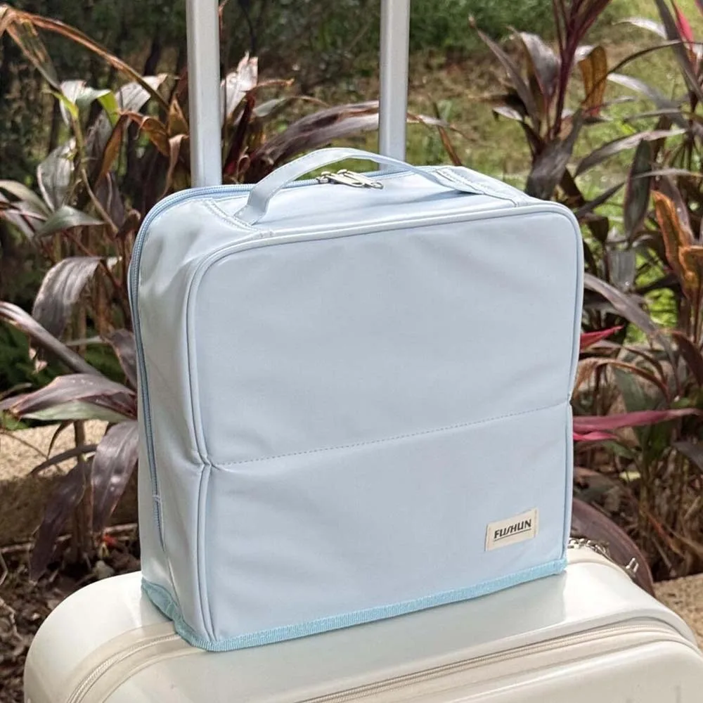 Подставка для вертикальной косметички из искусственной кожи с зеркалом, большая вместительная дорожная сумка для туалетных принадлежностей, утолщенная защита от брызг воды
Подставка для вертикальной косметички из искусственной кожи с зеркалом, большая вместительная дорожная сумка для туалетных принадлежностей, утолщенная защита от брызг воды