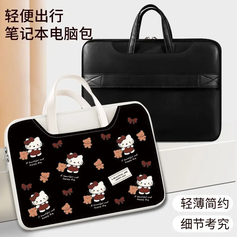 Hello Kitty Anime Kawaii Sanrio Ins Notebook Laptop Bag Shockproof Cute Cartoon Kt Cat Storage Handbag Ins Gifts for Girls
Hello Kitty Anime Kawaii Sanrio Ins Notebook Laptop Bag Shockproof Cute Cartoon Kt Cat Storage Handbag Ins Gifts for Girls