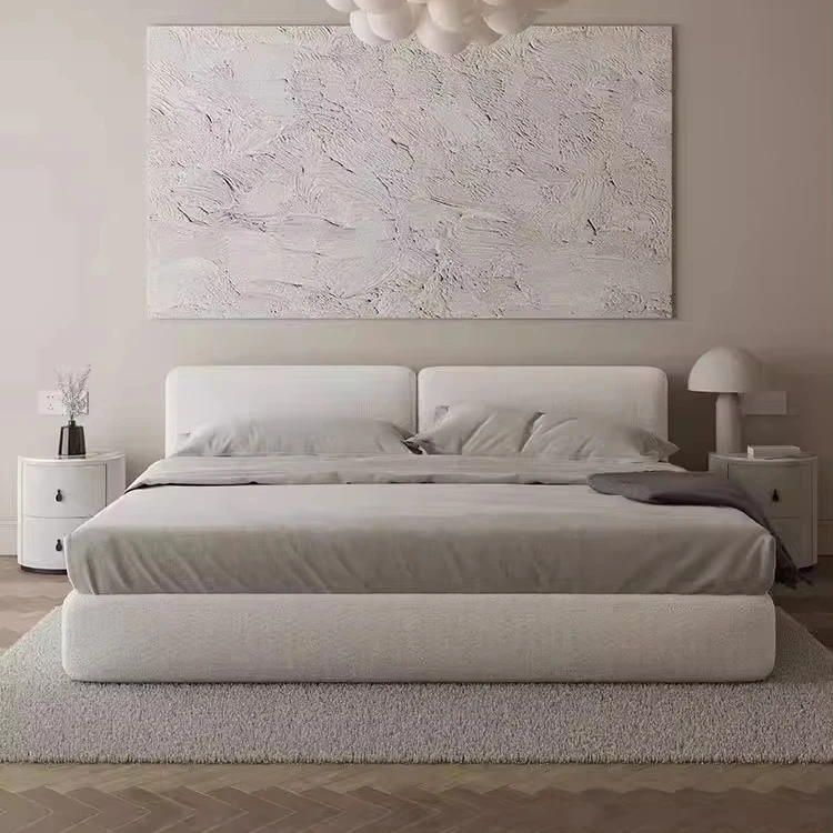 Beancurd Bed Nordic Cloth Bed Modern Simple Cotton Linen Double Master Bedroom Floor Bed
Beancurd Bed Nordic Cloth Bed Modern Simple Cotton Linen Double Master Bedroom Floor Bed