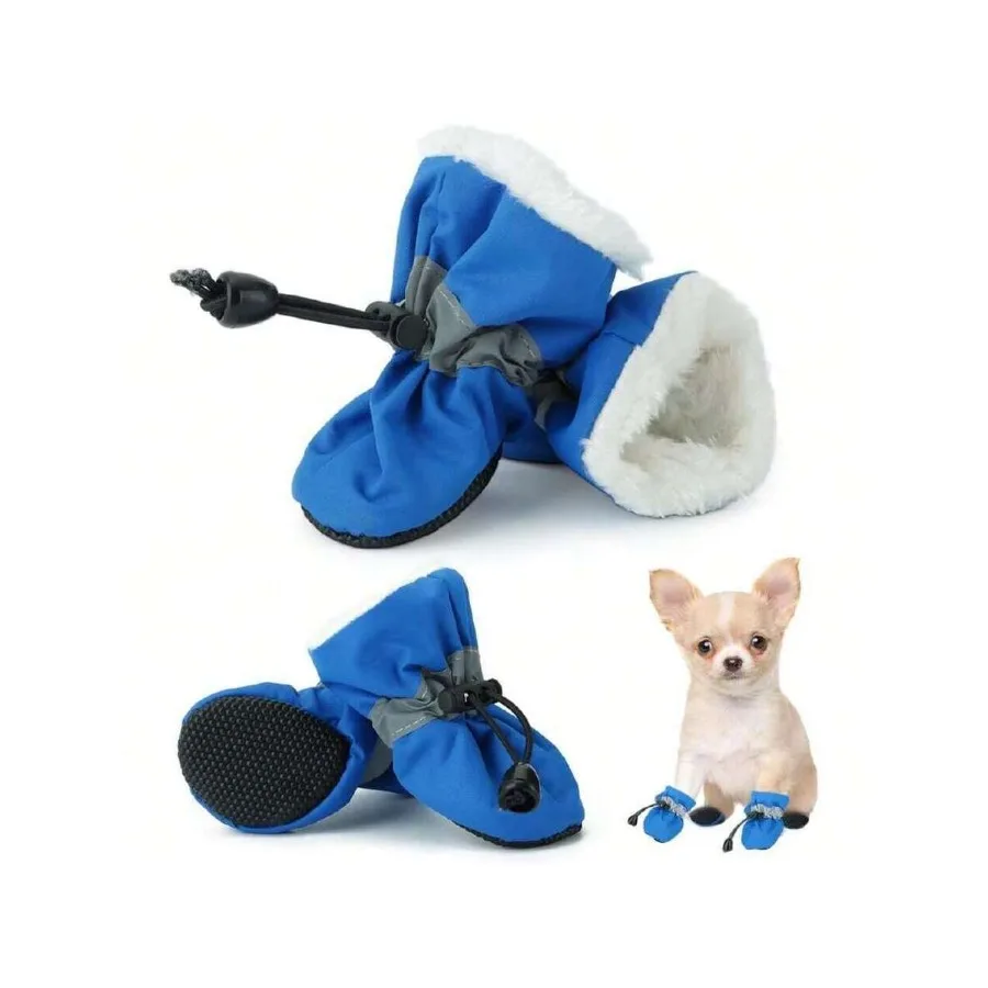 【New Arrival】Winter Warm Dog Boots, Waterproof and Anti-Slip Shoes for Small Breeds
【New Arrival】Winter Warm Dog Boots, Waterproof and Anti-Slip Shoes for Small Breeds