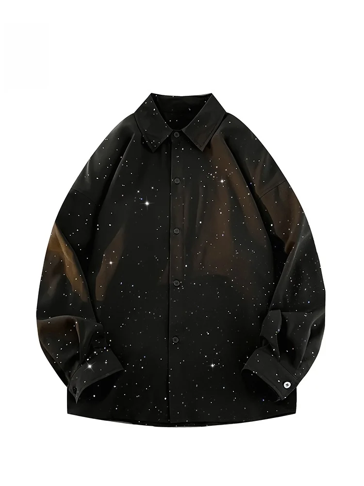 Мужская рубашка свободного кроя с длинным рукавом, модный корейский дизайн, весна 2026, новая повседневная стильная рубашка
Мужская рубашка свободного кроя с длинным рукавом, модный корейский дизайн, весна 2026, новая повседневная стильная рубашка