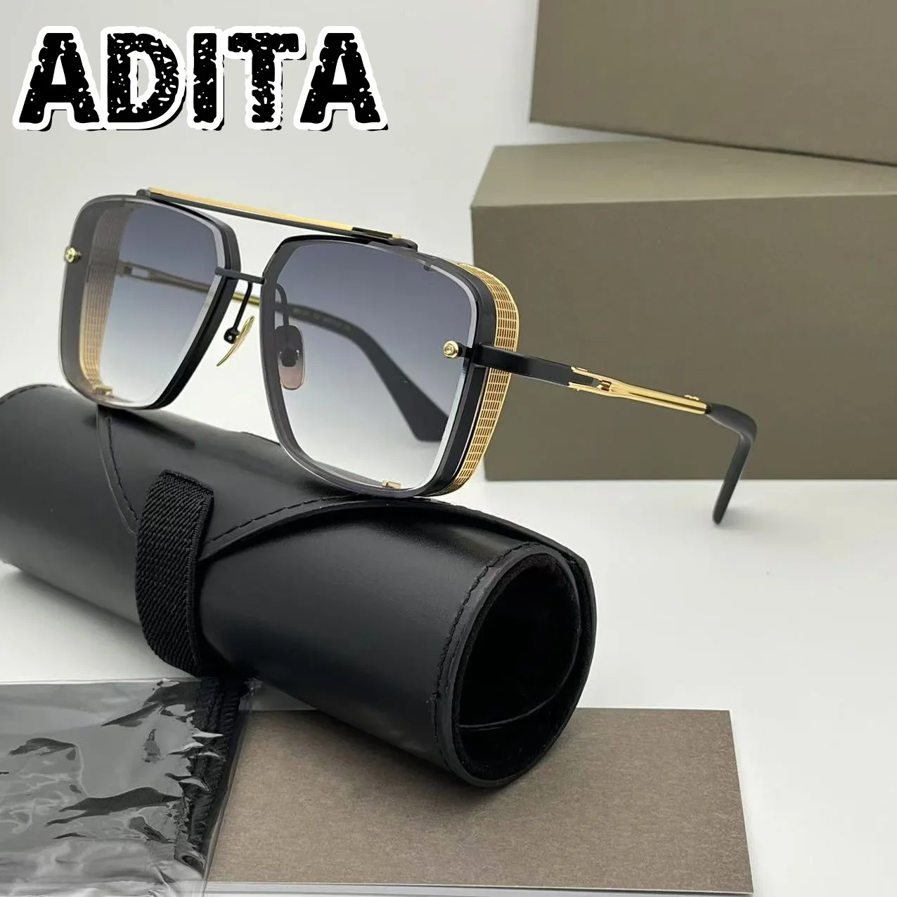 MACH SIX LIMITED EDITION DTS121 Luxury Mens And Womens Sunglasses Top Quality Designer Eyeglasses UV400
MACH SIX LIMITED EDITION DTS121 Luxury Mens And Womens Sunglasses Top Quality Designer Eyeglasses UV400