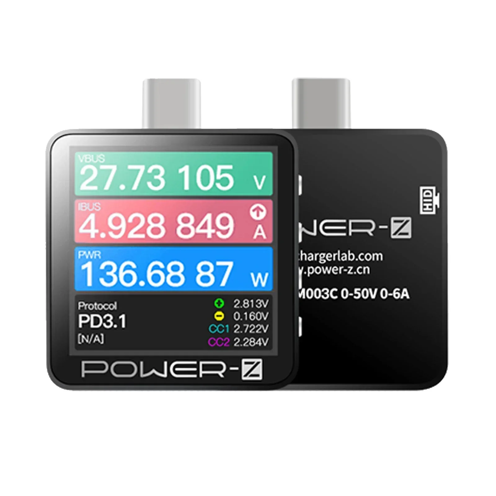Тестер детектора ChargerLAB POWER-Z KM003C для ремонта мобильных устройств, протокол USB PD3.1, диапазон 48 В, двойное напряжение типа C, зарядное устройство, ток
Тестер детектора ChargerLAB POWER-Z KM003C для ремонта мобильных устройств, протокол USB PD3.1, диапазон 48 В, двойное напряжение типа C, зарядное устройство, ток
