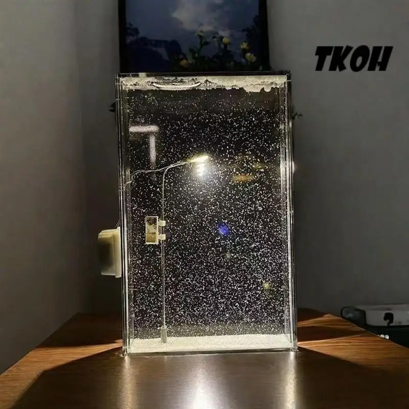 TKOH-Snow Lamp Night Lamp Material Package, Snow Scene Road Lamp, Snow Scene Lamp, Snowflake Lamp, Snowflake Lamp DIY
TKOH-Snow Lamp Night Lamp Material Package, Snow Scene Road Lamp, Snow Scene Lamp, Snowflake Lamp, Snowflake Lamp DIY