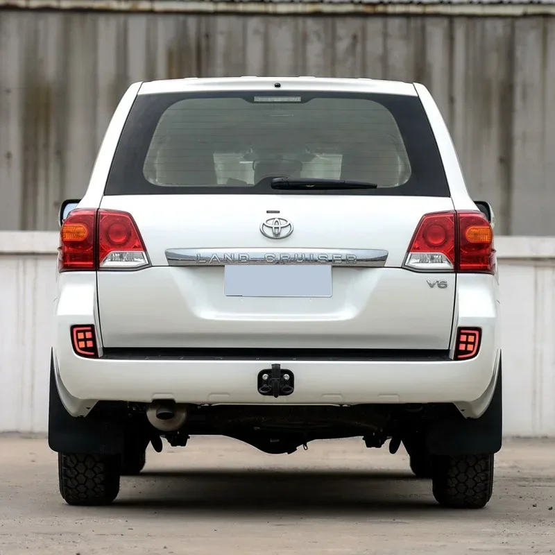 Автомобильные светодиодные лампы заднего бампера для Toyota Land Cruiser LC200 2008-2015, стоп-сигнал, указатель поворота, резервный отражатель, противотуманные задние фонари
Автомобильные светодиодные лампы заднего бампера для Toyota Land Cruiser LC200 2008-2015, стоп-сигнал, указатель поворота, резервный отражатель, противотуманные задние фонари
