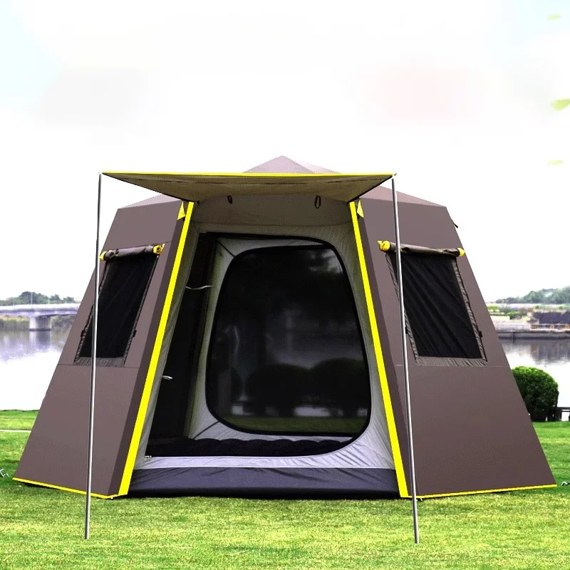 Tent Outdoor Rainproof Thickened Fully Automatic Camping Sunscreen 3-4 People Convenient Folding Tens
Tent Outdoor Rainproof Thickened Fully Automatic Camping Sunscreen 3-4 People Convenient Folding Tens