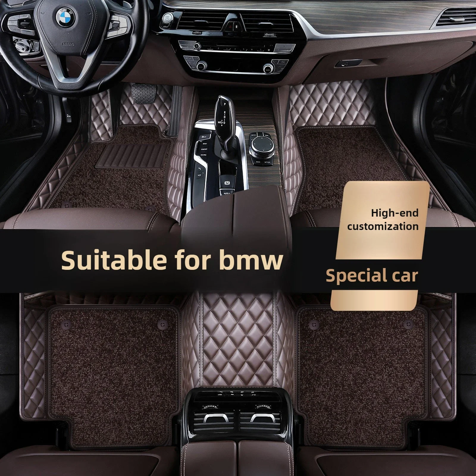 Suitable for BMW 3 Series, 4 Series, 5 Series, 7 Series X1 X3 X5 525LI 530LI fully enclosed car floor mats
Suitable for BMW 3 Series, 4 Series, 5 Series, 7 Series X1 X3 X5 525LI 530LI fully enclosed car floor mats