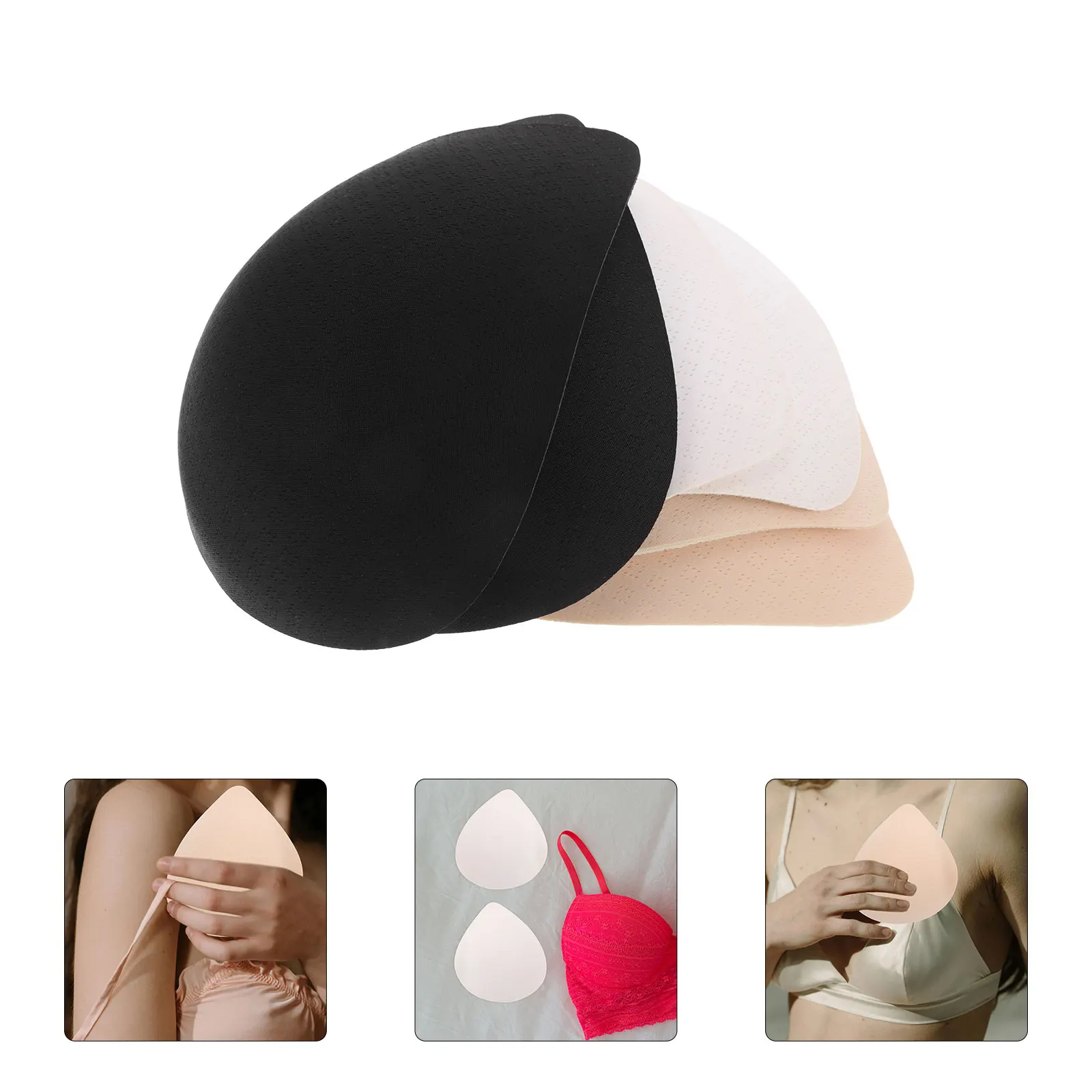 3Pairs Sports Bra Pad Inserts Soft Latex Cotton Replacement Breathable Moisture Wicking Bra Pad Supports
3Pairs Sports Bra Pad Inserts Soft Latex Cotton Replacement Breathable Moisture Wicking Bra Pad Supports