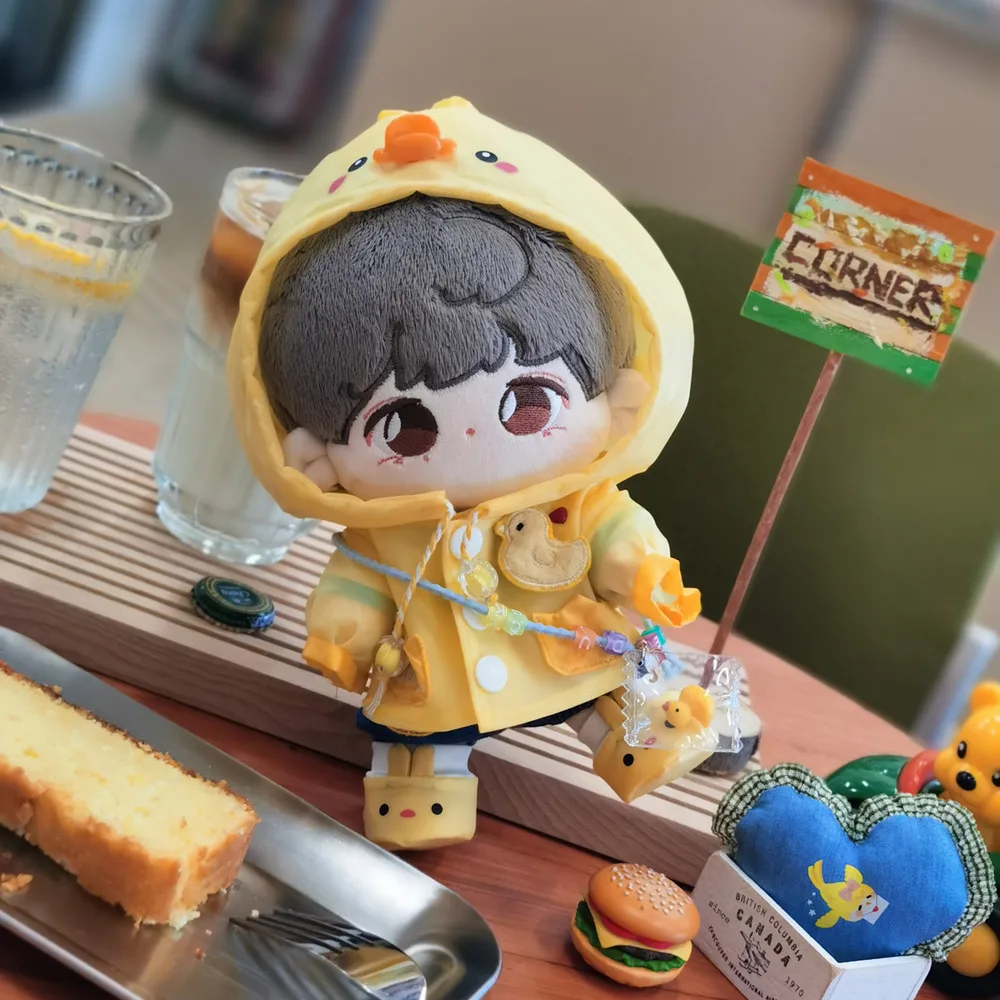 Original Design Cute Duck Raincoat Clothes For 15Cm 20Cm Costume Clothing Cosplay Props
Original Design Cute Duck Raincoat Clothes For 15Cm 20Cm Costume Clothing Cosplay Props