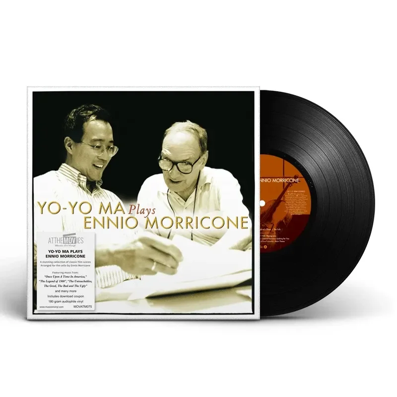 Genuine Yo-Yo Ma's Movie Piano Ennio Morricone Cello Music 2LP Vinyl for Classical Music Lovers
Genuine Yo-Yo Ma's Movie Piano Ennio Morricone Cello Music 2LP Vinyl for Classical Music Lovers