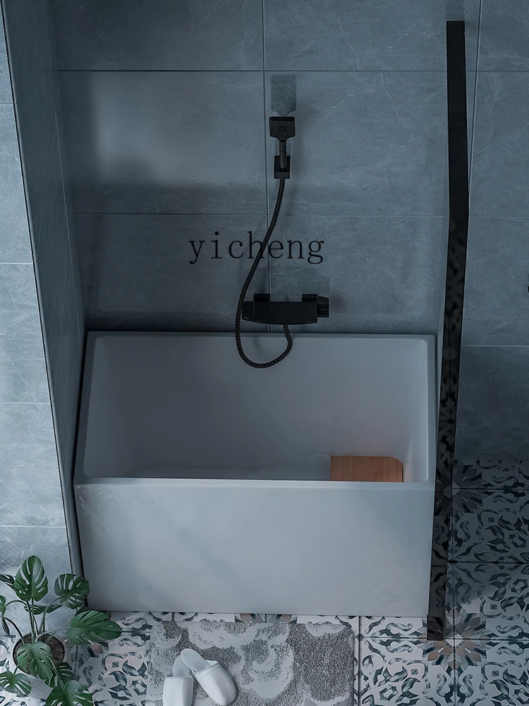 Small Bathtub Household Acrylic Japanese Sitting Deep Bubble Movable Mini Bathtub
Small Bathtub Household Acrylic Japanese Sitting Deep Bubble Movable Mini Bathtub