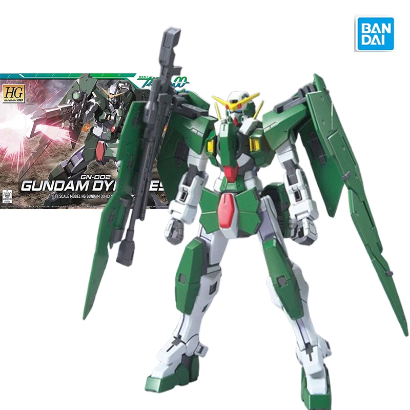 Original Bandai HG 003 1/144 GN-002 DYNAMES Force Angel Gundam movable anime character assembly model toy children's gift
Original Bandai HG 003 1/144 GN-002 DYNAMES Force Angel Gundam movable anime character assembly model toy children's gift