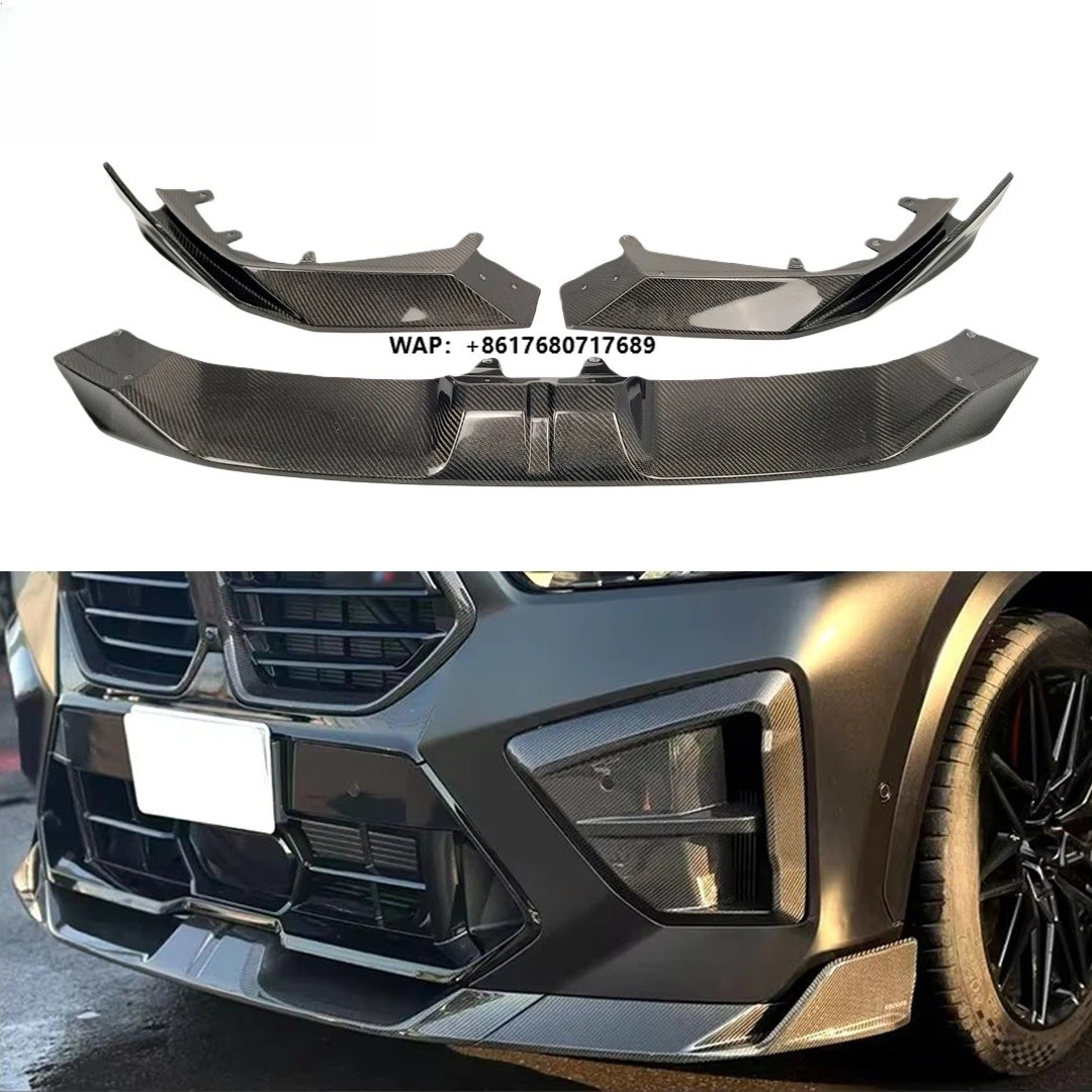 F96 X6M LCI Carbon Fiber Front Lip for F96 X6M Front Spoiler 2019-2025
F96 X6M LCI Carbon Fiber Front Lip for F96 X6M Front Spoiler 2019-2025