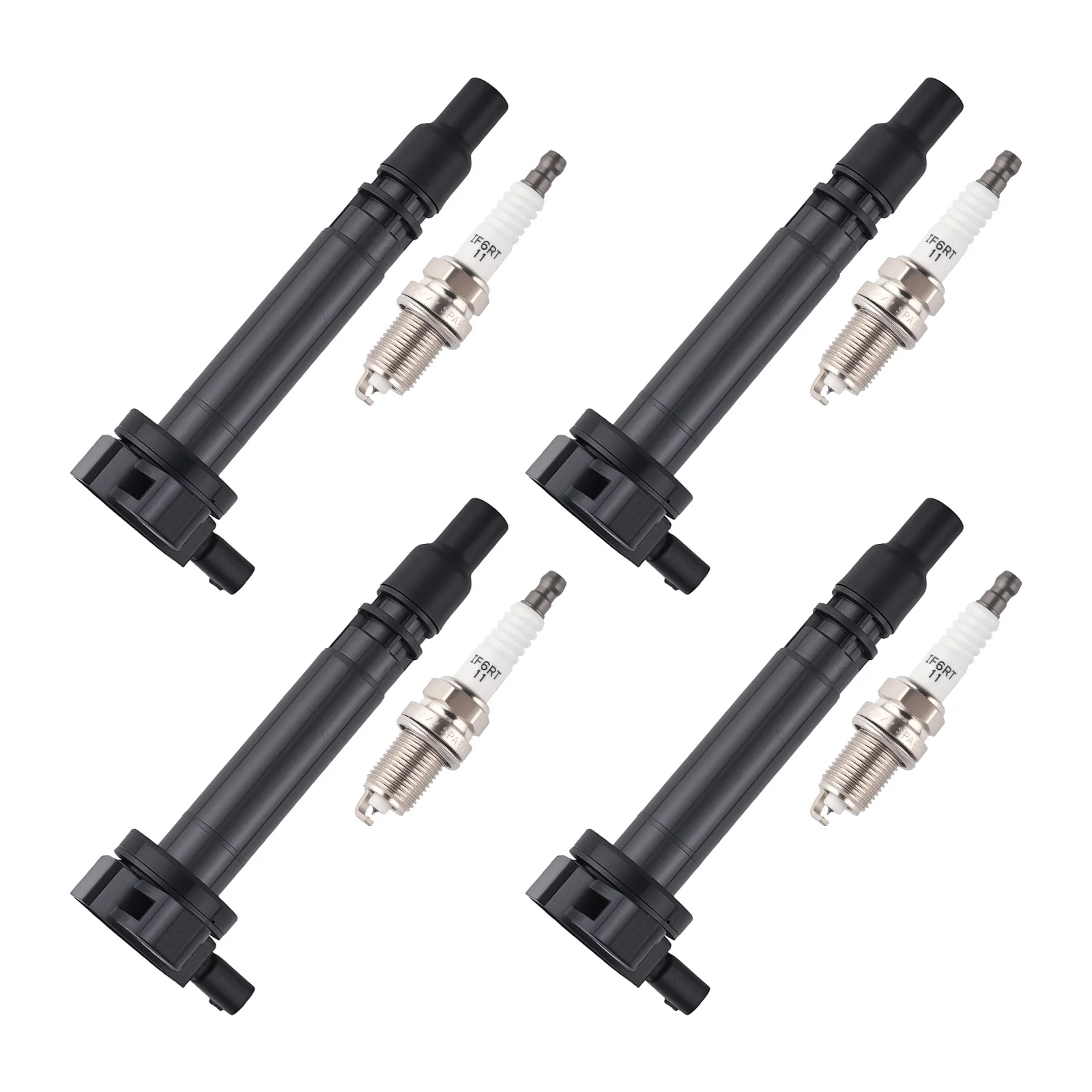 4x Ignition Coil & Spark Plug for 2000 Toyota 4Runner Tacoma 2.7L UF323
4x Ignition Coil & Spark Plug for 2000 Toyota 4Runner Tacoma 2.7L UF323